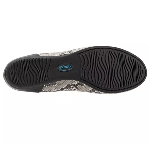 Softwalk Sonoma Flat Snake Grey - Picture 6 of 11